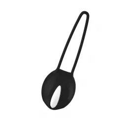 Шарик вагинальный Fun Factory SMARTBALL UNO, силикон, черный, 11 см