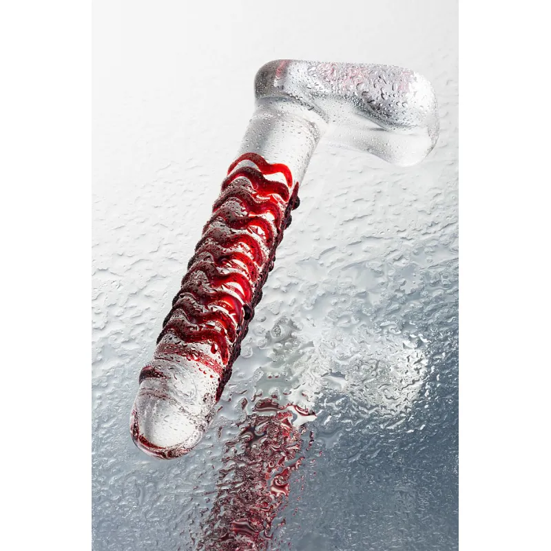 Изображение Sexus Glass Нереалистичный фаллоимитатор Sexus Glass, стекло, прозрачный, 16 см