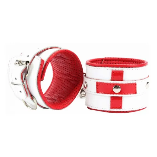 Изображение БДСМ Арсенал, Россия Наручники из натуральной кожи для ролевых игр