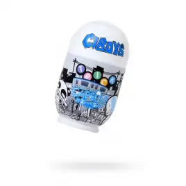 Мастурбатор нереалистичный MensMax CAPSULE Trick, TPE, прозрачный, 9 см