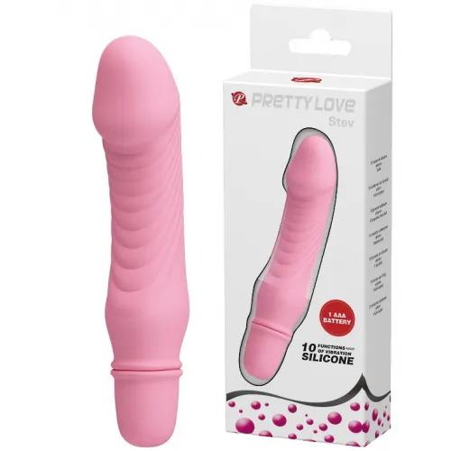 Фото Pretty Love, Китай Мини-вибратор Stev светло-розовый