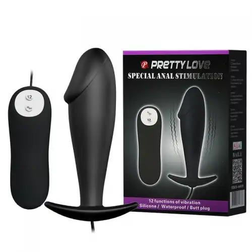 Фото Pretty Love, Китай Анальная втулка с вибрацией Pretty Love Special Anal Stimulation