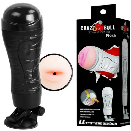 Изображение Baile, Китай Мастурбатор ротик с присоской Crazy Bull Flora