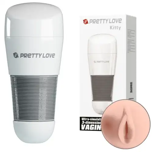 Изображение Pretty Love, Китай Мастурбатор-вагина в колбе Pretty Love Kitty
