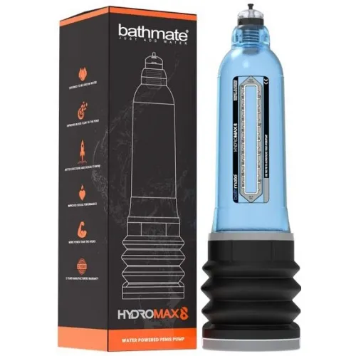 Фото Bathmate, Великобритания Гидропомпа Bathmate HydroMax8 Aqua синяя