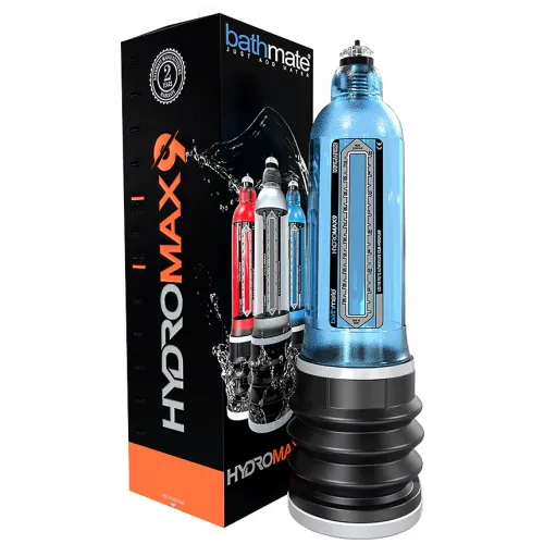 Фото Bathmate, Великобритания Гидропомпа Bathmate HydroMax9 Aqua синяя
