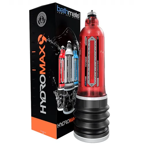 Фото Bathmate, Великобритания Гидропомпа Bathmate HydroMax9 Brilliant красная