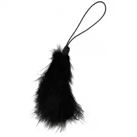Перьевой тиклер Scandal Black Feather черный 18 см
