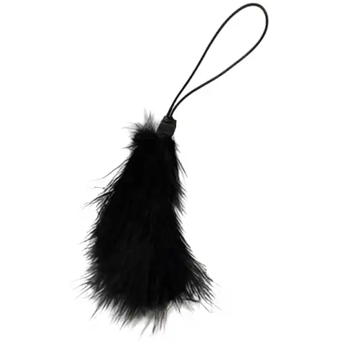 Изображение California Exotic Novelties, США Перьевой тиклер Scandal Black Feather черный 18 см