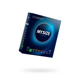 Презервативы My.Size, латекс, 16 см, 4,7 см, 3 шт.