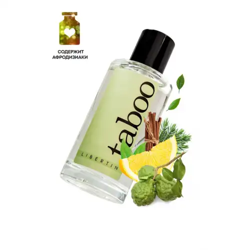 Изображение RUF Туалетная вода с афродизиаками RUF Taboo Libertin для мужчин, 50 мл