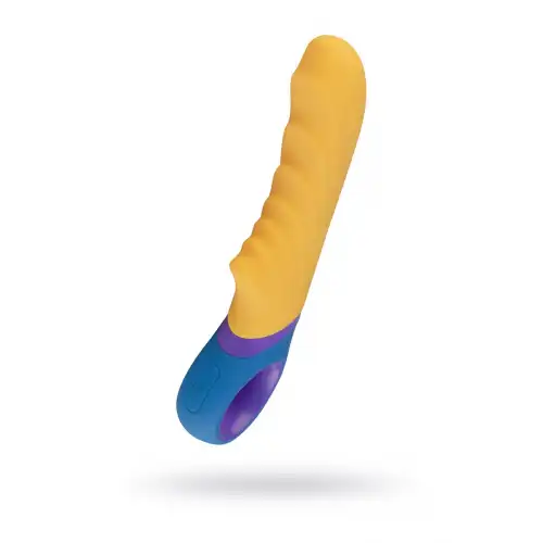 Нереалистичный вибратор PMV Tone - G-Spot, силикон, желтый, 23 см — купить в Минске Фото Нереалистичный вибратор PMV Tone - G-Spot, силикон, желтый, 23 см