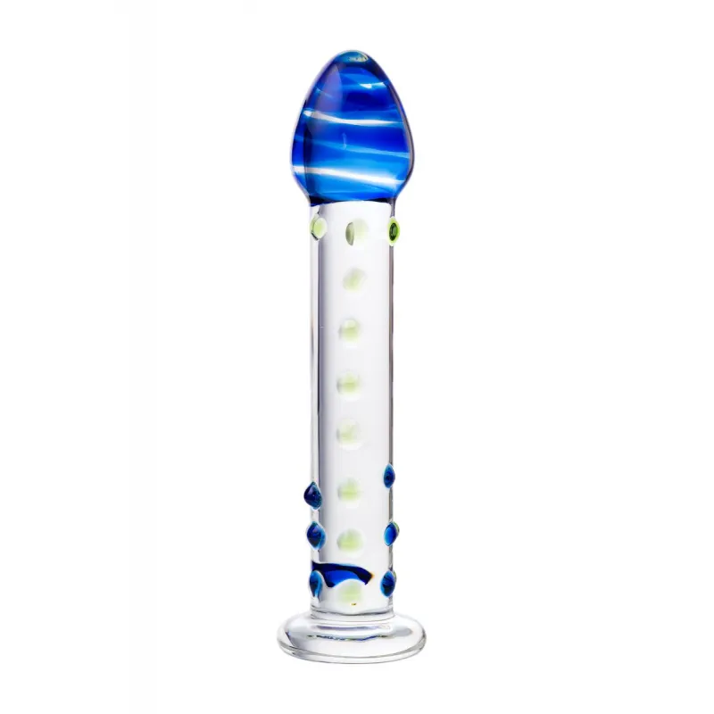 Изображение Sexus Glass Нереалистичный фаллоимитатор Sexus Glass, стекло, прозрачный, 18 см