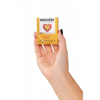 Изображение Masculan Презервативы Masculan 5 Ultra , 3шт Золотого цвета (Аромат ваниль)