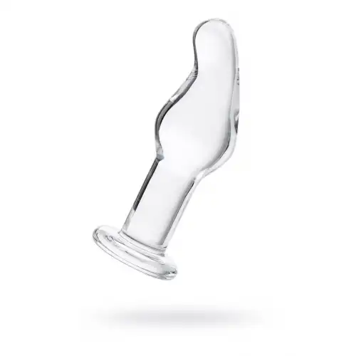 Фото Sexus Glass Анальная втулка Sexus Glass, стекло, прозрачная, 14,5 см, Ø 4 см