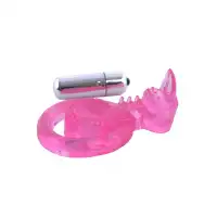 Фото TOYFA Basic Вибронасадка TOYFA Basic, TPE, розовый, 6 см