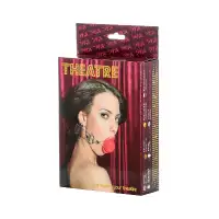 Изображение Theatre by TOYFA Кляп-шар TOYFA Theatre, силикон, красный