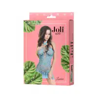 Фото Joli Платье-сетка Joli Lanikai, голубой, S/M
