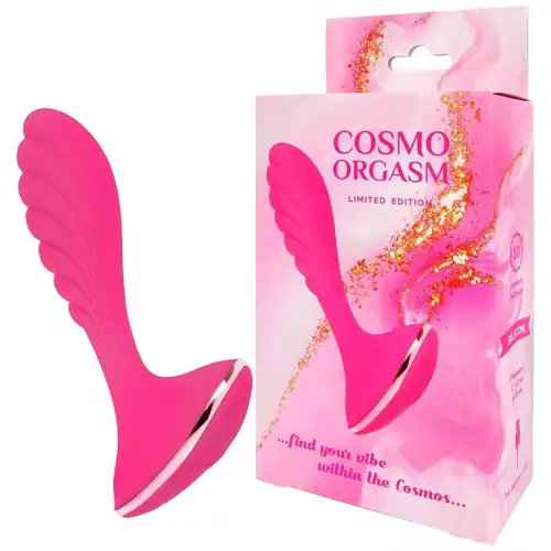 Перезаряжаемый вибромассажер для зоны G Cosmo Orgasm — купить в Минске Фото Перезаряжаемый вибромассажер для зоны G Cosmo Orgasm
