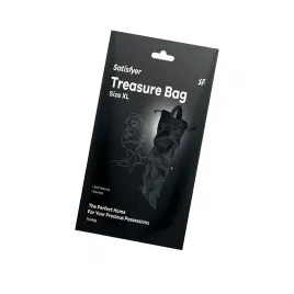 Мешочек Satisfyer Treasure Bag для хранения игрушек XL, черный, 39*19 см