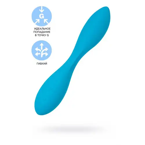 Изображение Satisfyer, Германия Стимулятор точки G с фиксацией формы Satisfyer G-Spot Flex 1, бирюзовый, 19,5 см