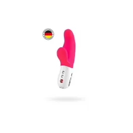 Вибратор Fun Factory MiSS BI, силикон, розовый, 17 см