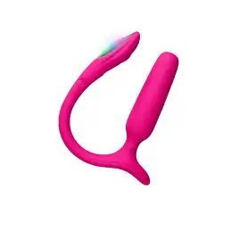 Анальный вибратор с ДУ управлением LOVENSE Lush Anal, силикон, 9,8 см