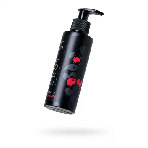 Изображение Erotist Lubricant Массажное масло Erotist CHERRY, съедобное, вишня, 150 мл