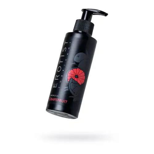 Фото Erotist Lubricant Массажное масло Erotist GRAPEFRUIT, съедобное, грейпфрут, 150 мл