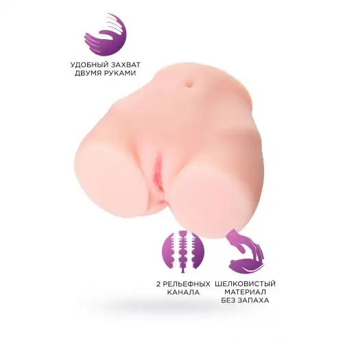 Фото Juicy Pussy by TOYFA Мастурбатор реалистичный Juicy Pussy by TOYFA Brigitte, TPE, телесный