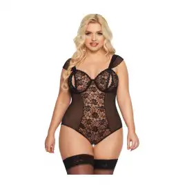 Боди SoftLine Collection Dora, черный, XL