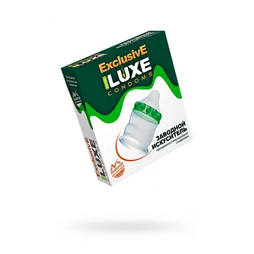 Фото Luxe Презервативы Luxe, exclusive, «Заводной искуситель», 18 см, 5,2 см, 1 шт.