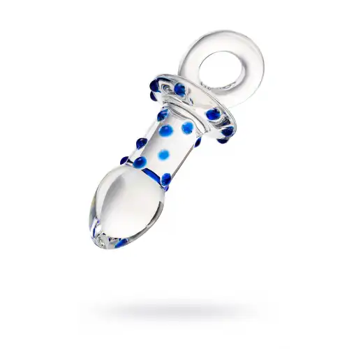 Изображение Sexus Glass Анальная втулка Sexus Glass, стекло, прозрачная, 14 см, Ø 3,5 см