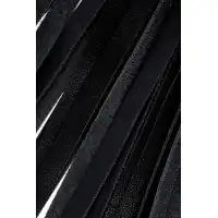 Фото PECADO B.D.S.M Плеть Pecado BDSM, чёрная рукоять, чёрные хлысты, натуральная кожа