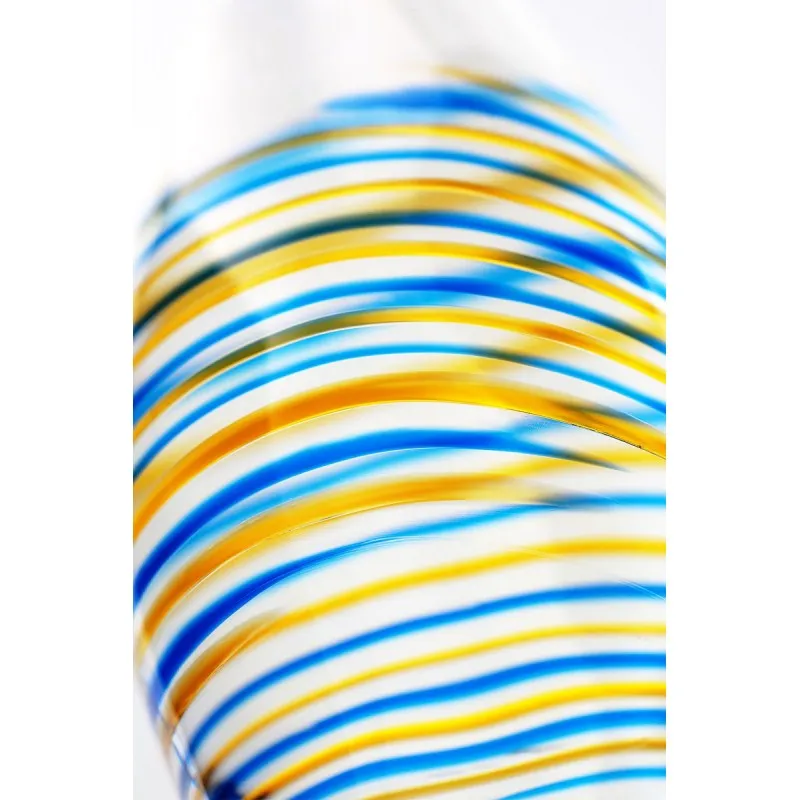 Изображение Sexus Glass Двусторонний фаллоимитатор Sexus Glass, стекло, прозрачный, 22 см