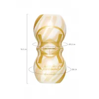 Фото MensMax Мастурбатор нереалистичный MensMax Smart Gear GOLD, TPE, белый, 15 см