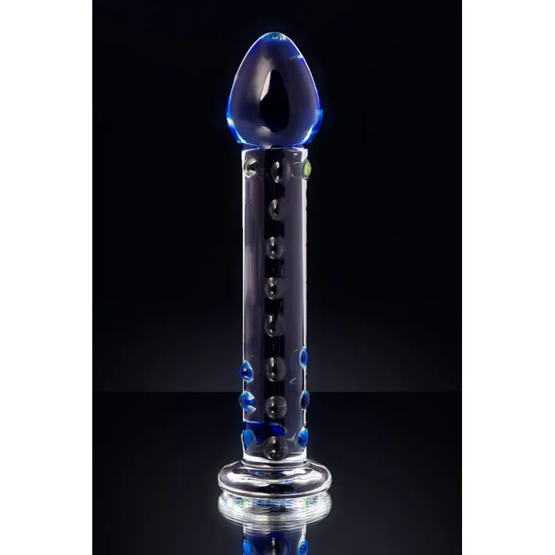 Изображение Sexus Glass Нереалистичный фаллоимитатор Sexus Glass, стекло, прозрачный, 18 см