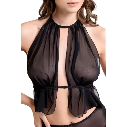 Фото Erolanta Lingerie Бралетт с пояском Erolanta Clara, черный (42-46)