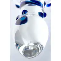 Изображение Sexus Glass Анальная втулка Sexus Glass, стекло, прозрачная, 14 см, Ø 3,5 см