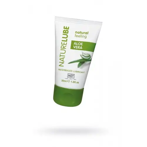 Изображение Hot Productions, Австрия Лубрикант на водной основе с Алоэ Вера HOT NatureLube, 30 мл