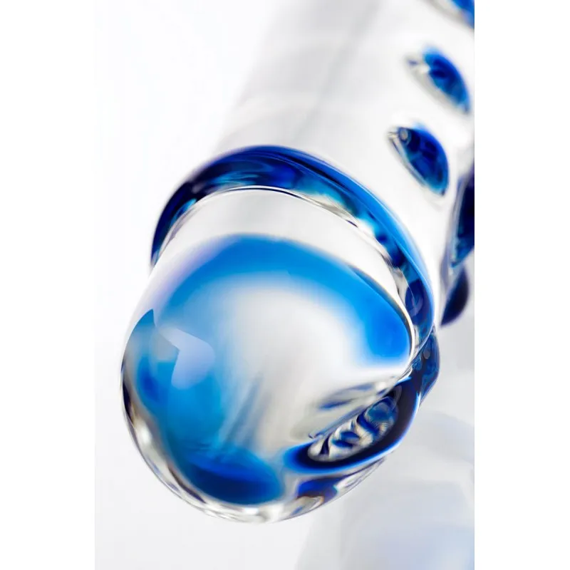 Фото Sexus Glass Двусторонний фаллоимитатор Sexus Glass, стекло, прозрачный, 20 см