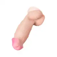 Фото Lovetoy, Китай Фаллоимитатор-гигант LoveToy, реалистичный, TPR, телесный, 33 см, Ø 6,9 см