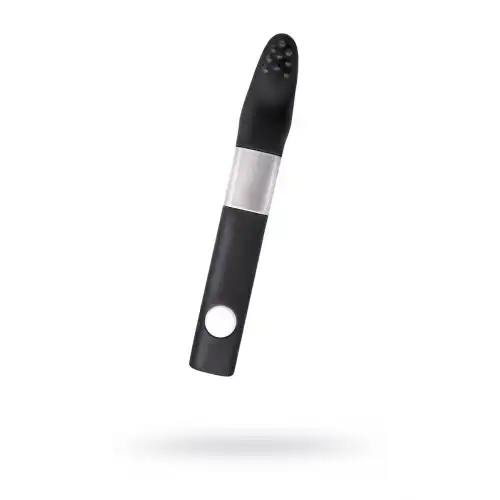 Фото TOYFA Basic Вибратор клиторальный Qvibry 8Gb USB памяти, силикон, черный, 12 см