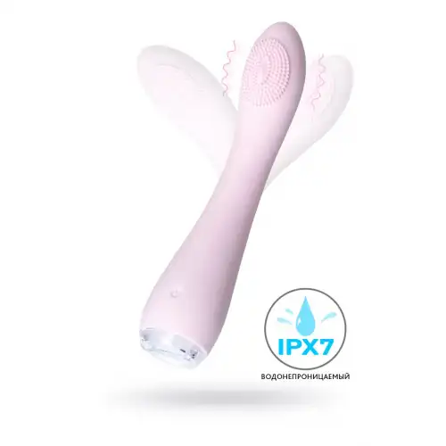 Изображение  Вибратор PPP SHIO-PRO, силикон, розовый, 21 см