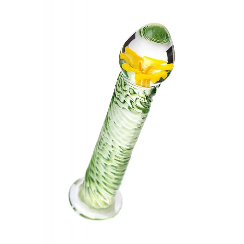 Фото Sexus Glass Нереалистичный фаллоимитатор Sexus Glass, стекло, прозрачный, 16,5 см