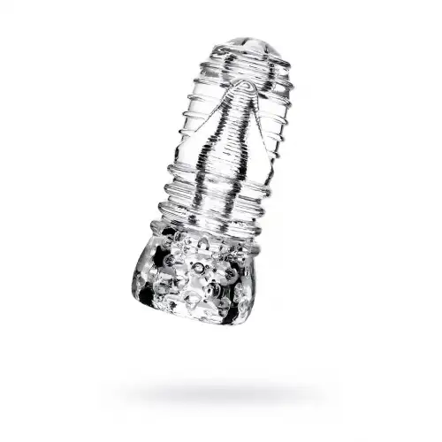 Фото LINGAM BY TOYFA Мастурбатор нереалистичный Lingam by TOYFA Savitri, TPE, прозрачный, 14 см