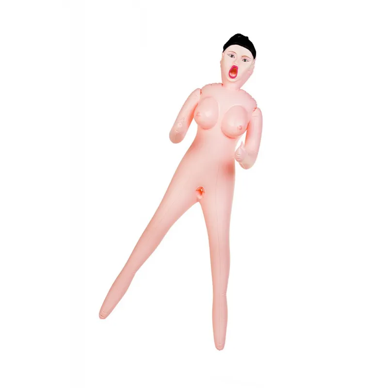 Изображение Dolls-X by TOYFA Кукла надувная Dolls-X by TOYFA Scarlett, брюнетка, с тремя отверстиями, кибер вставка, вагина-анус