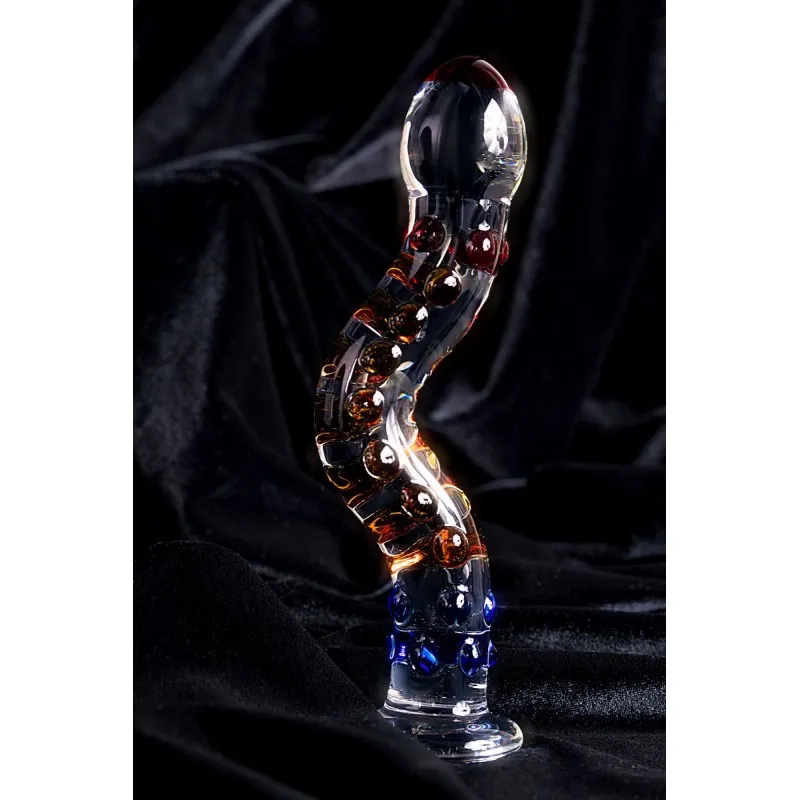 Фото Sexus Glass Нереалистичный фаллоимитатор Sexus Glass, стекло, прозрачный, 20 см