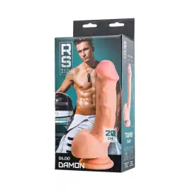Реалистичный фаллоимитатор RealStick Elite Damon, TPR, телесный, 20 см
