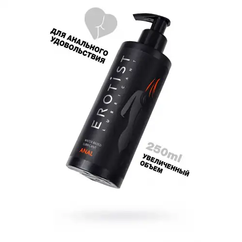 Изображение Erotist Lubricant Лубрикант Erotist на водной основе ANAL, анальный, 250 мл